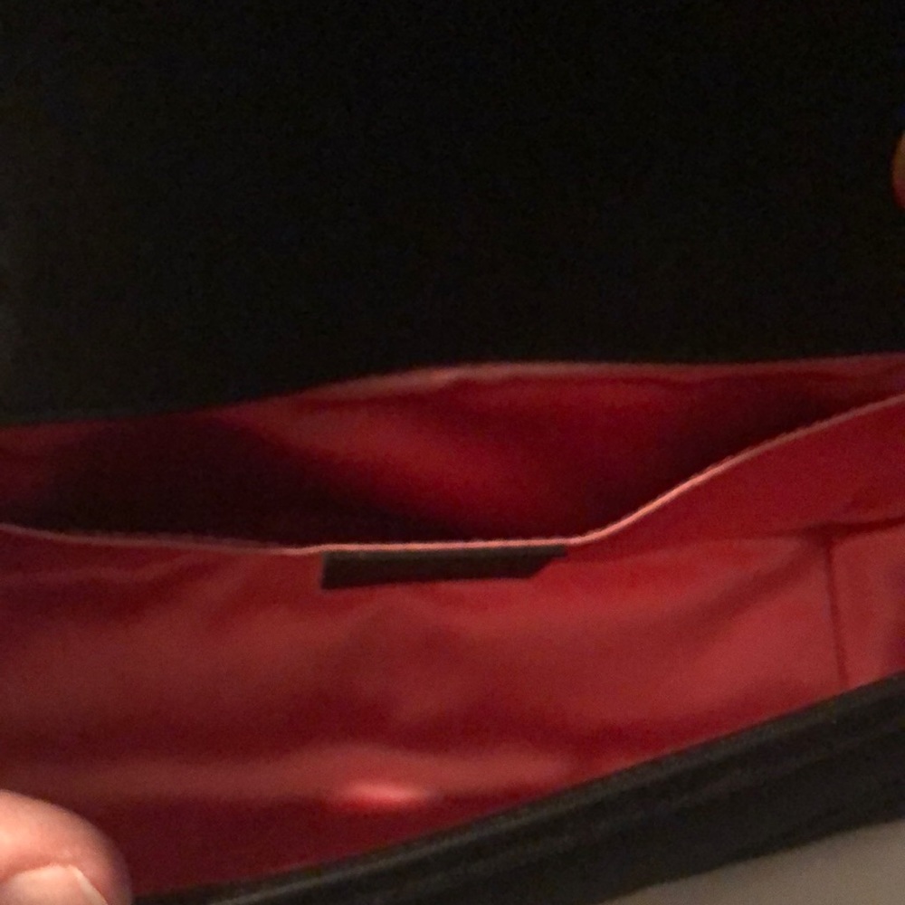 [SOLD] Gucci black velvet Marmont mini - Picture 2 of 8